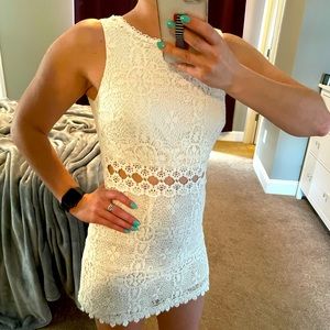 White mini dress - size 0